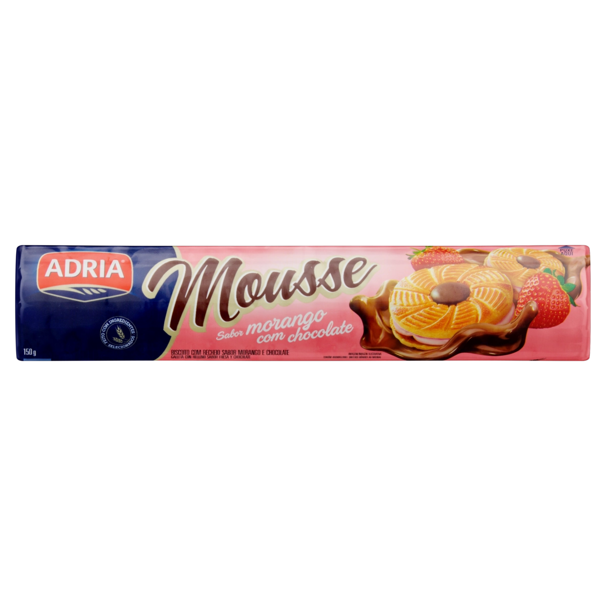 Biscoito Mousse Adria Mor Chocolate