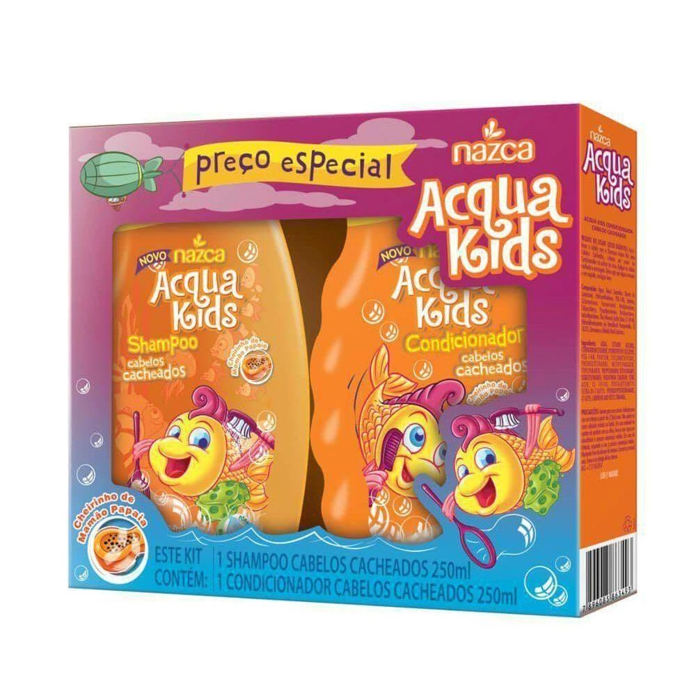 Kit Infantil Acqua Kids 250ml Cachos Unit