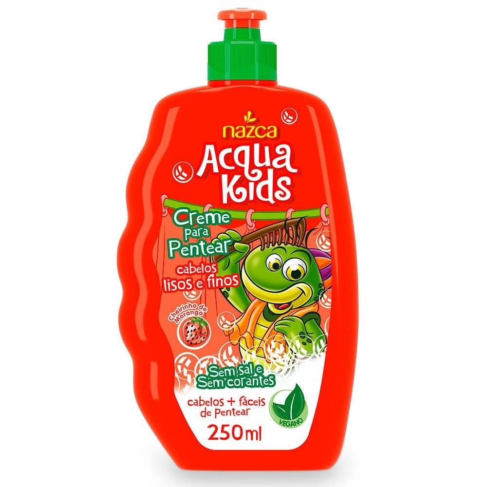 Creme Para Pentear Acqua Kids 250ml Lisos Unit