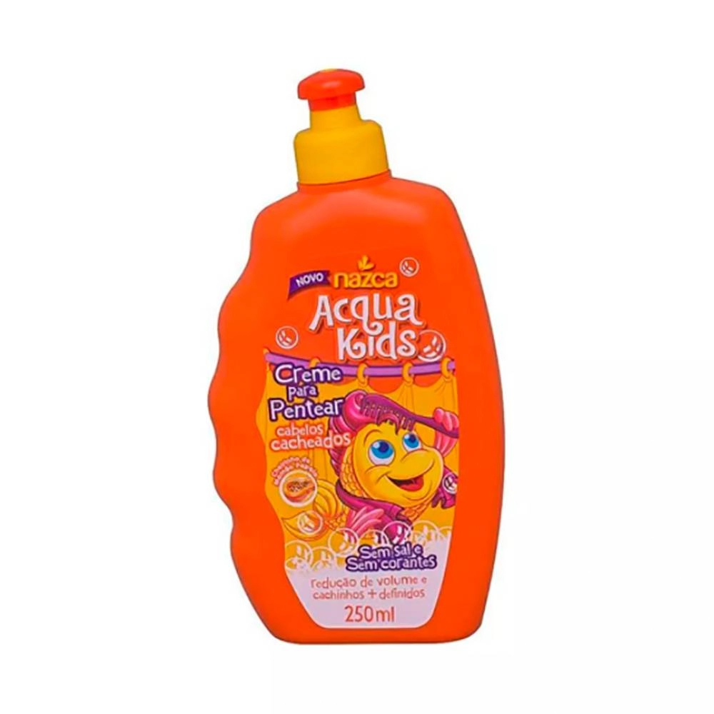 Creme Para Pentear Acqua Kids 250ml Cacheados Unit
