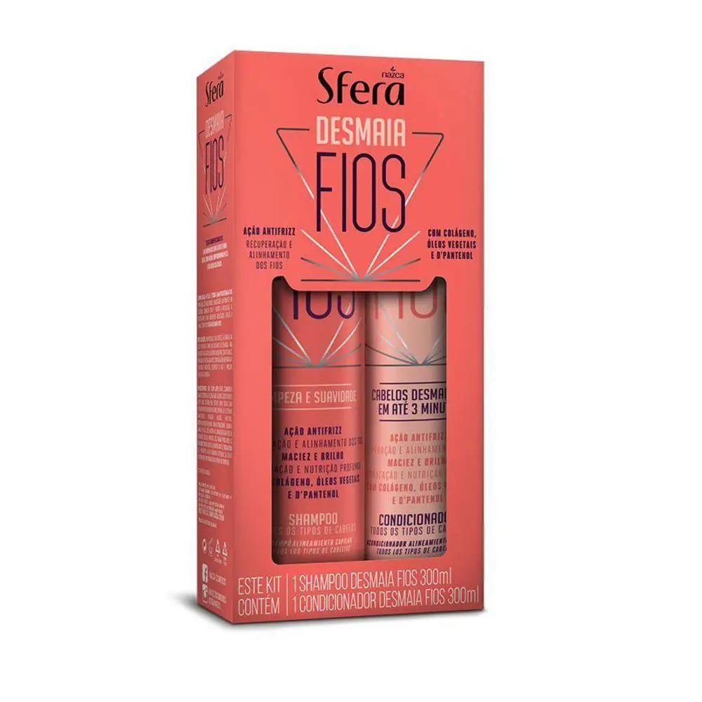 Kit Sh Cond Sfera 300ml Desmaia Fios