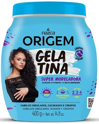 Gelatina Cap Origem 400kg Super Modeladora