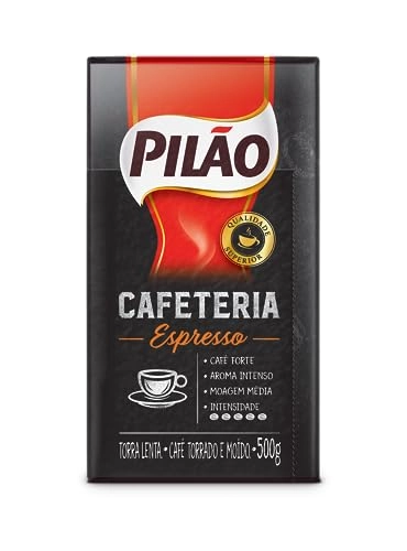 Café Torrado E Moído A Vácuo Espresso Pilão Cafeteria Pacote 500g