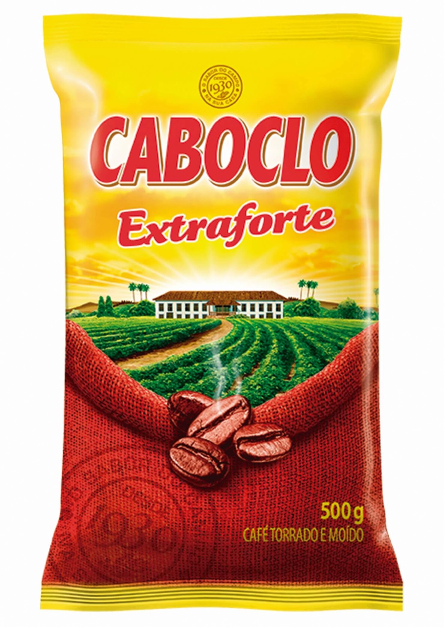 Café Torrado E Moído Extraforte Caboclo Pacote 500g