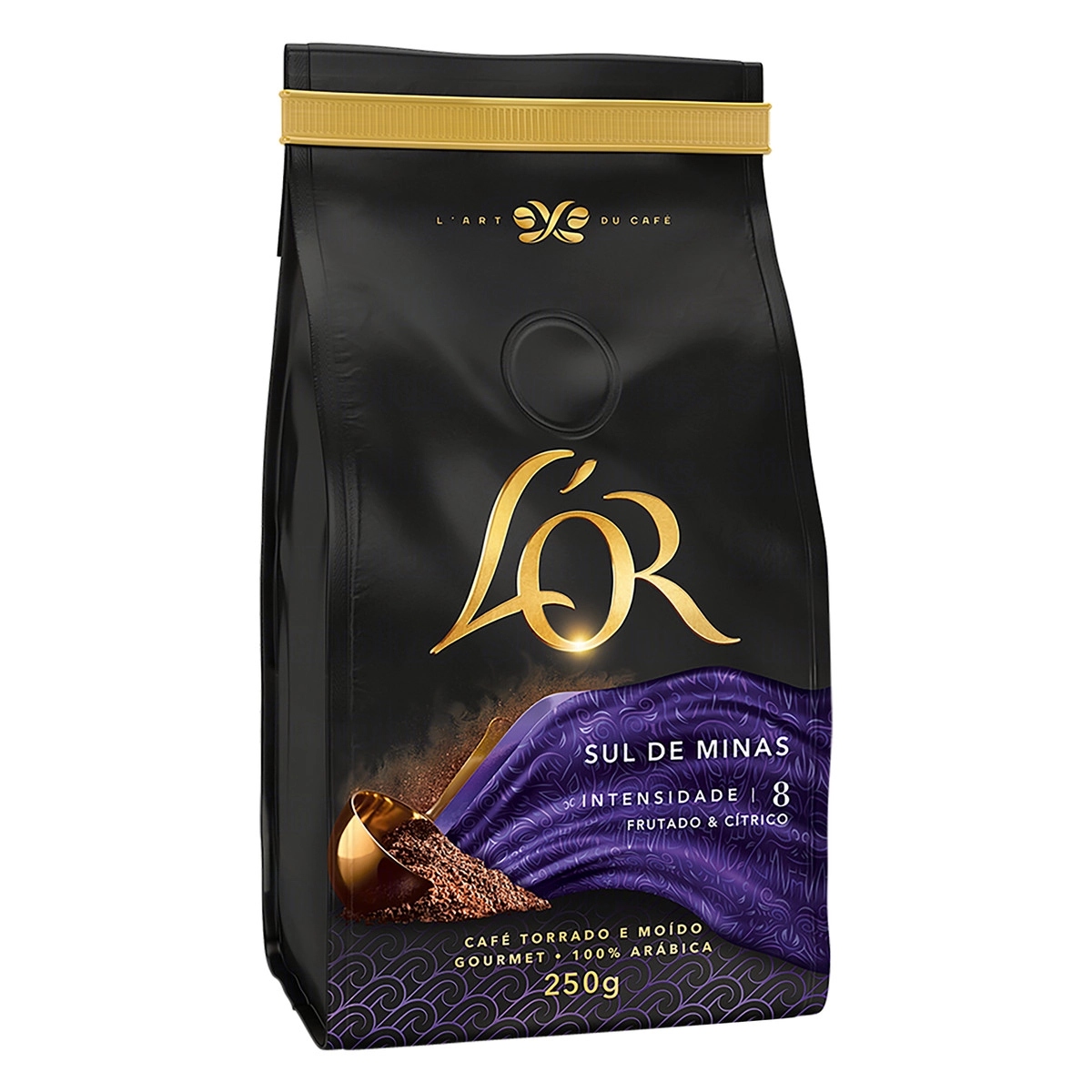 Café Torrado E Moído Sul De Minas Lor Gourmet Pacote 250g