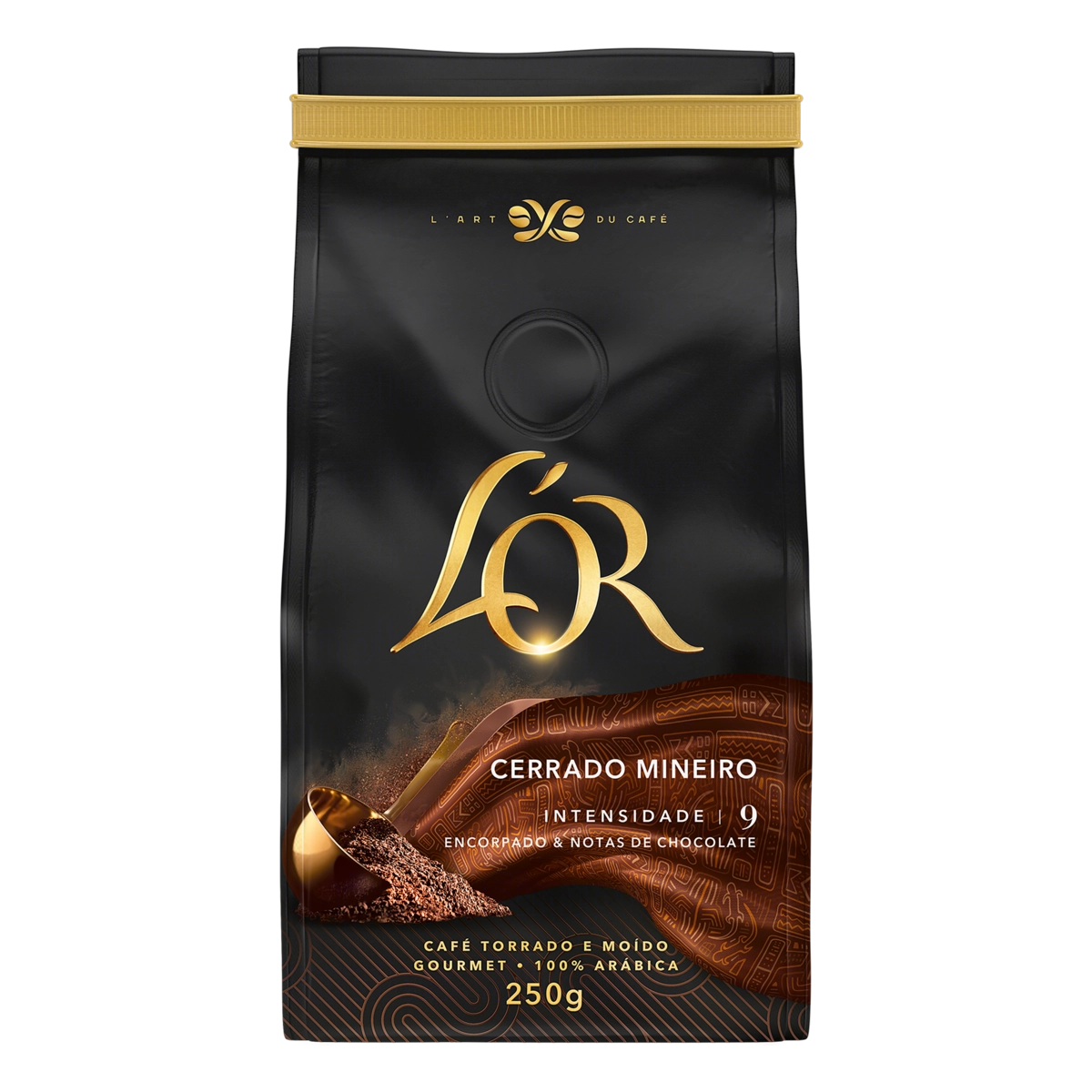 Café Torrado E Moído Cerrado Mineiro Lor Gourmet Pouch 250g