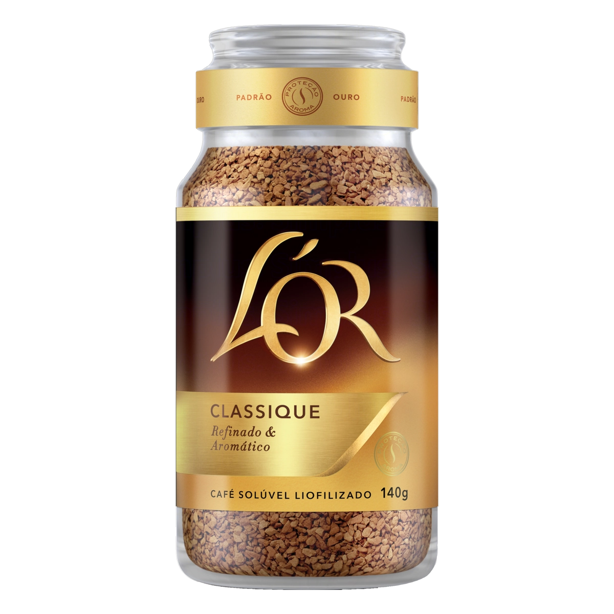 Café Solúvel Liofilizado Classique Lor Vidro 140g