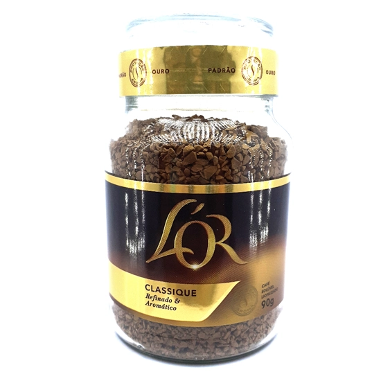 Café Solúvel Liofilizado Classique Lor Vidro 90g