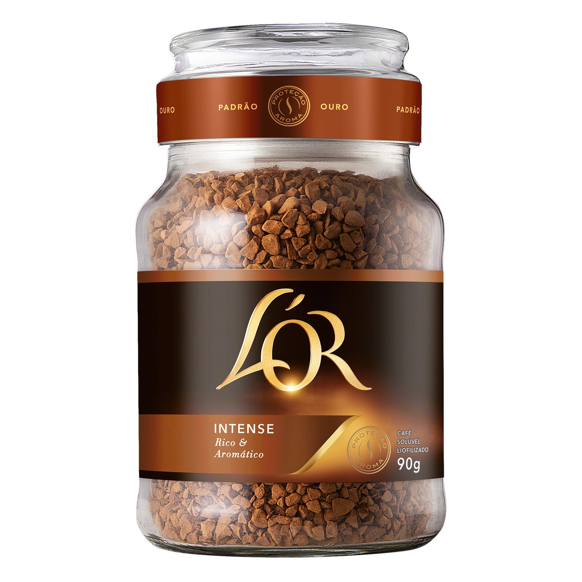 Café Solúvel Liofilizado Intense Lor Vidro 90g