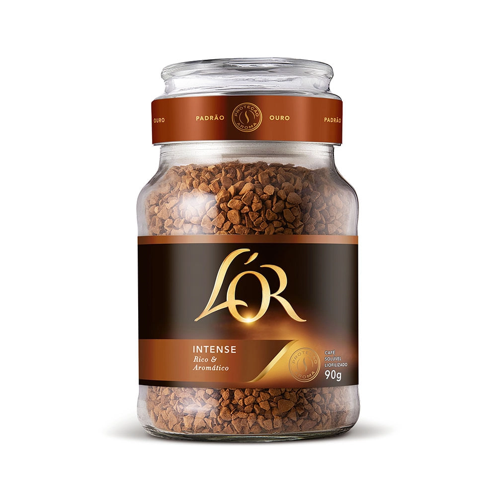 Café Solúvel Liofilizado Intense Lor Vidro 84g
