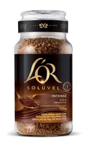 Café Solúvel Liofilizado Intense Lor Vidro 130g