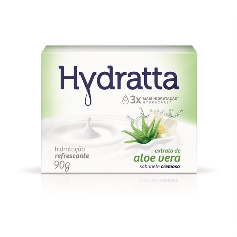 Sabonete Em Barra Uso Diário Hydratta 90g Refrescante Unit