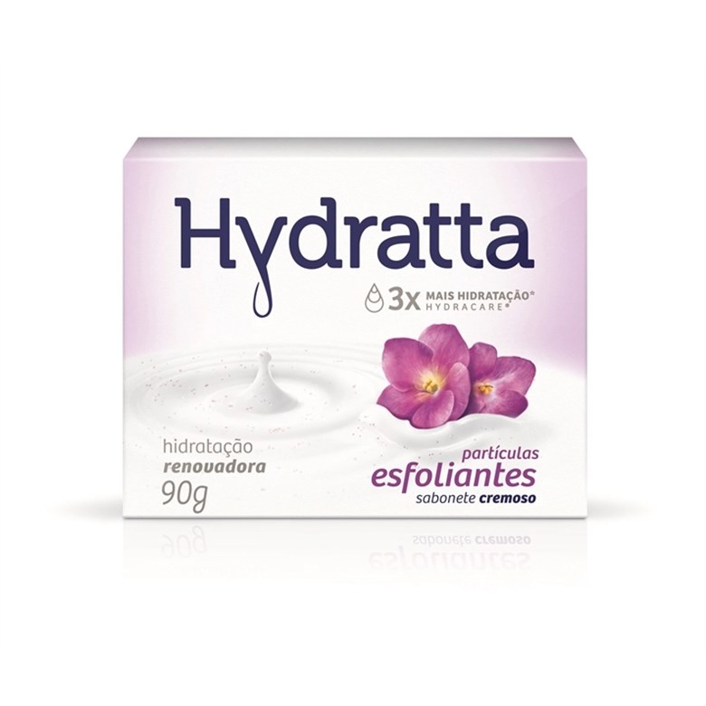 Sabonete Em Barra Uso Diário Hydratta 90g Esfoliante Unit