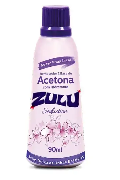 Removedor De Esmalte Seduction Zulu Frasco 90ml