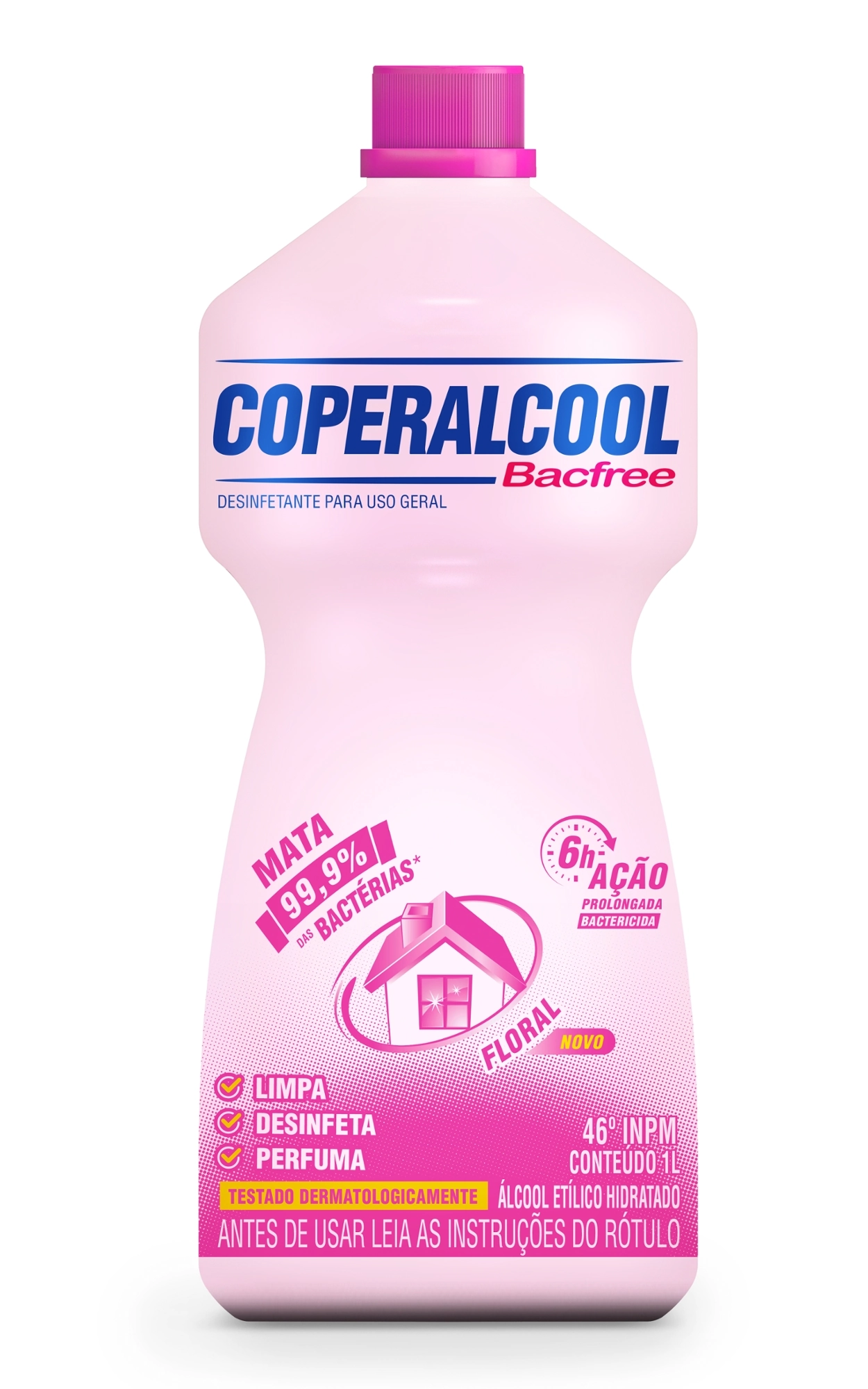 Alcool Coperalcool 1l 70 Bacfree Floral