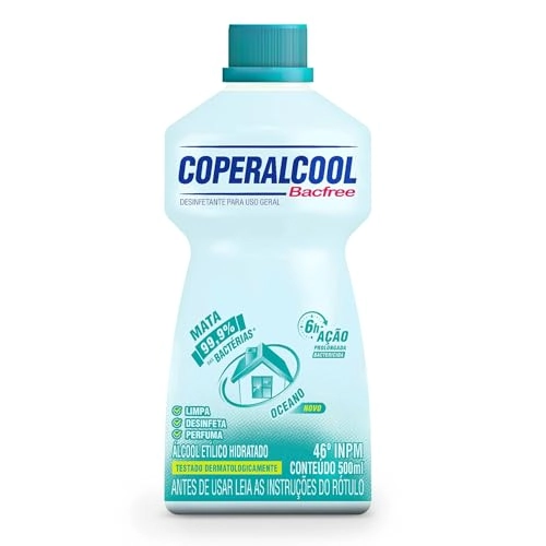 Alcool Coperalcool 500ml 70 Bacfree Oceano