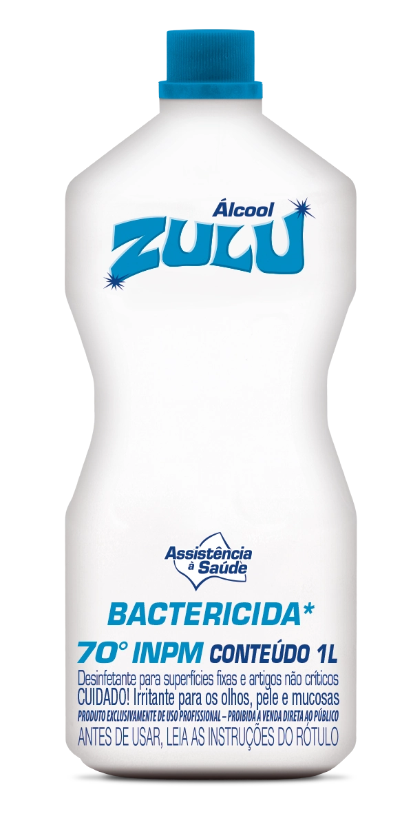 Alcool Zulu 70 Inpm 1l