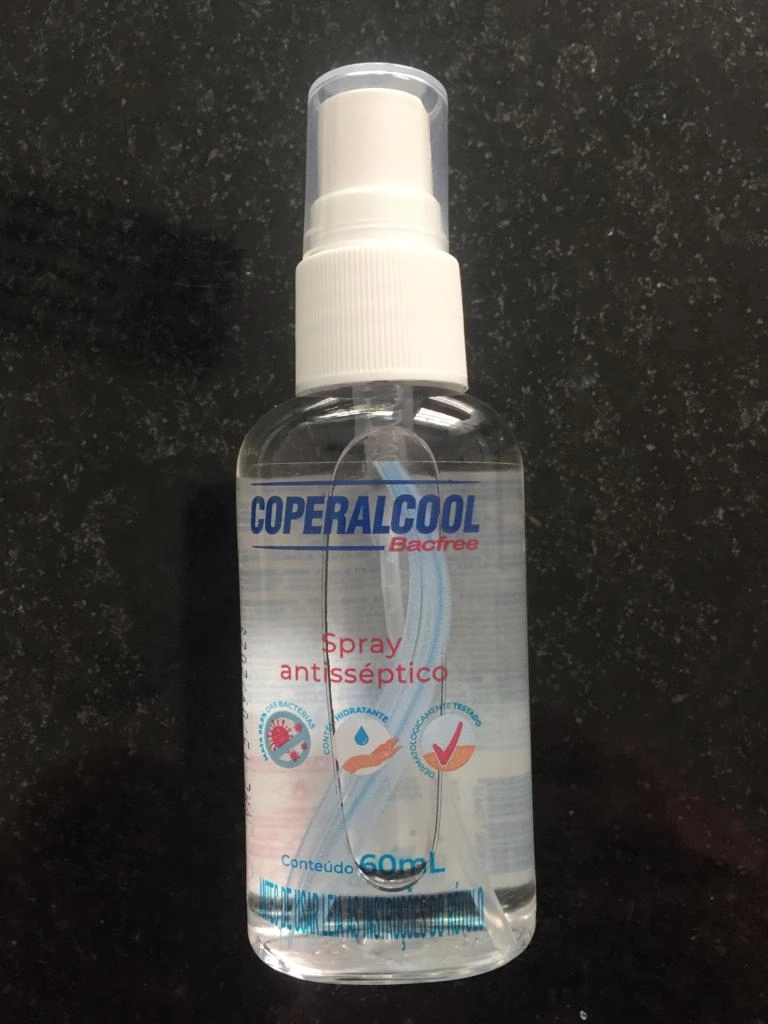Spray Antisseptico Coperalcool 60ml P/maos