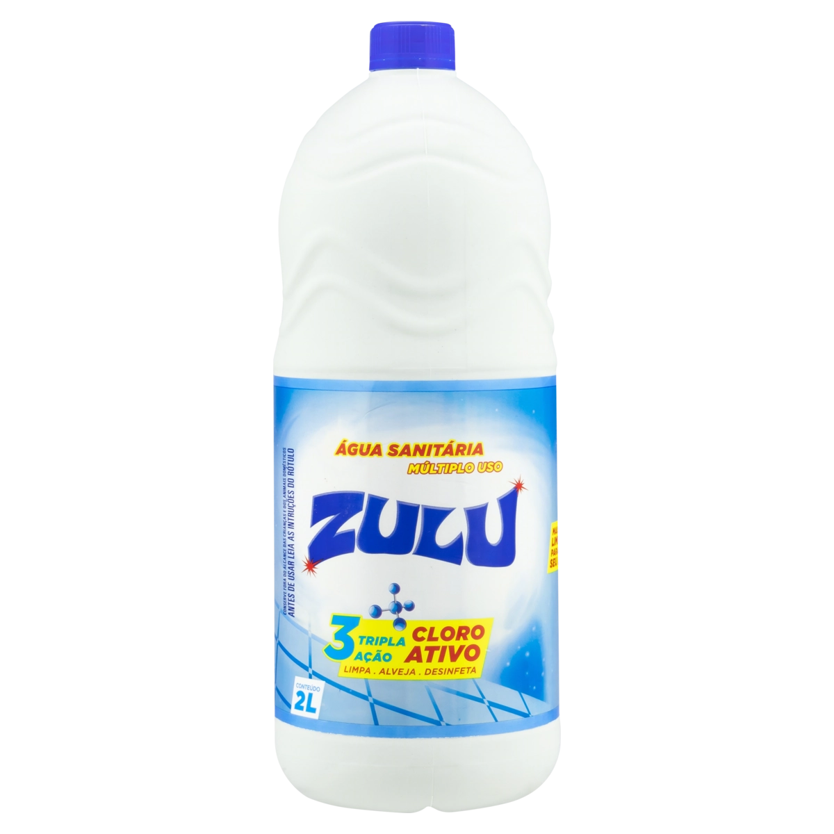 água Sanitária Zulu Frasco 2l