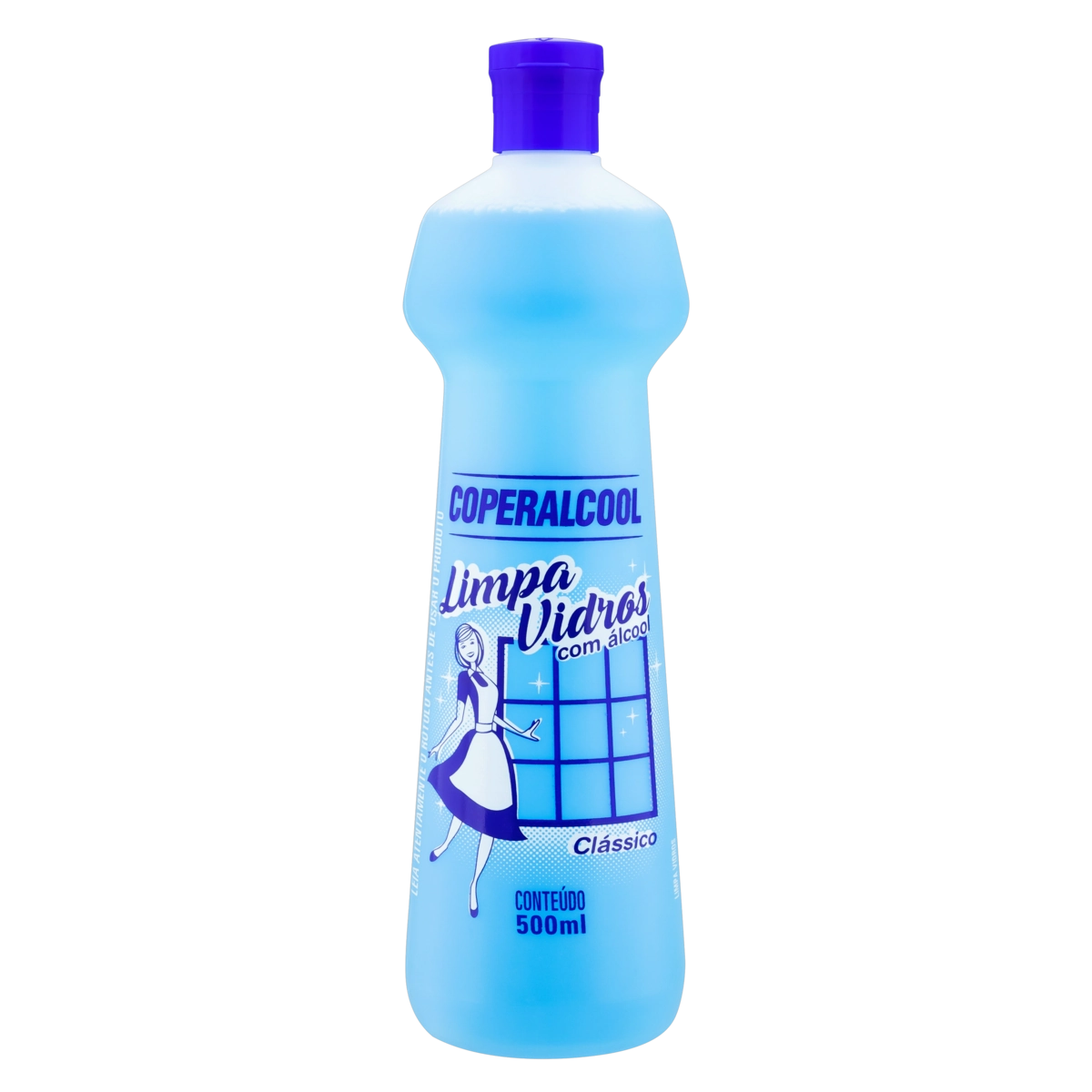 Limpa Vidro Líquido Clássico Coperalcool Squeeze 500ml