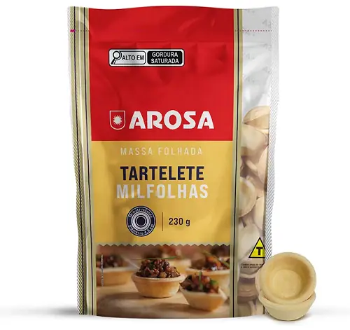 Tartelete 25 Unid Cx C/ 10 Pac
