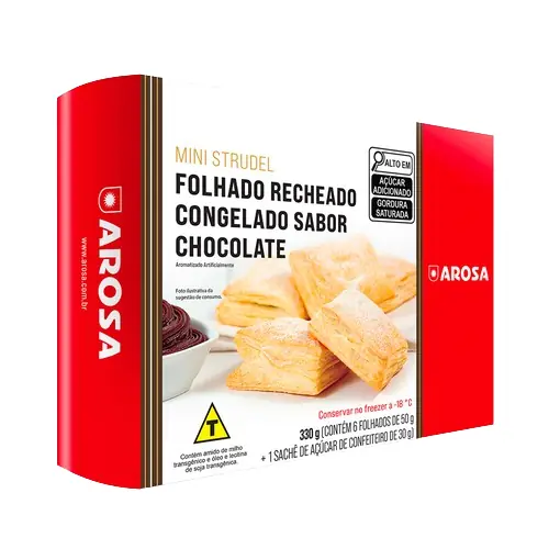Folhado Rech.choc.arosa Cong.330gr