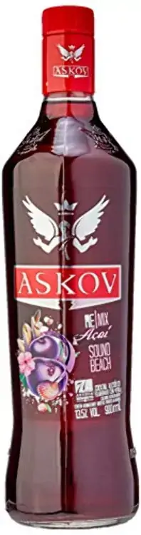 Vodka Askov Remix 900ml Acai