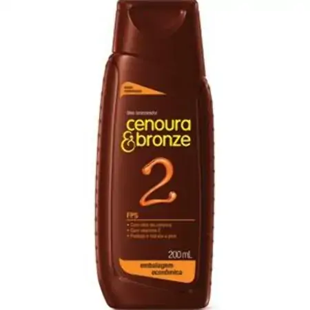 Cenoura Bronze Fps2 Oleo
