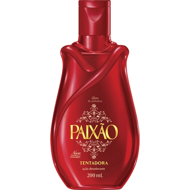óleo Deo Corporal Tentadora Paixão Frasco 200ml