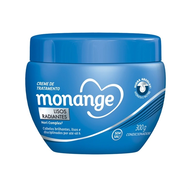 Creme Tratamento Monange 300g Lisos Radiantes Unit