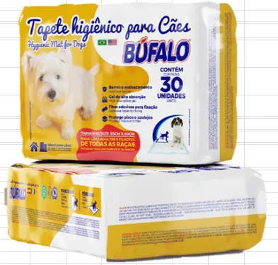 Tapete Higienico Caes Bufalo C/30