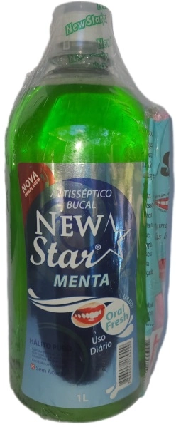 Antis Bucal New Star 1l Gts Limpador Lingua Menta