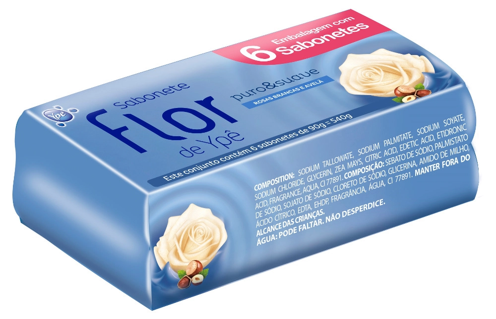 Sabonete Flor Ype Suave Ype P Suave Env 90g
