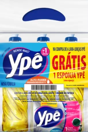 Kit Det.ype Neutro 500ml Gts Esponja