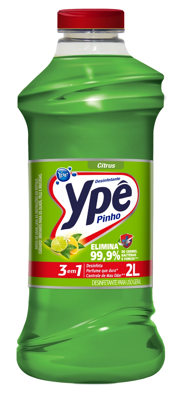Desinfetante Uso Geral Citrus Ypê Pinho Frasco 2l
