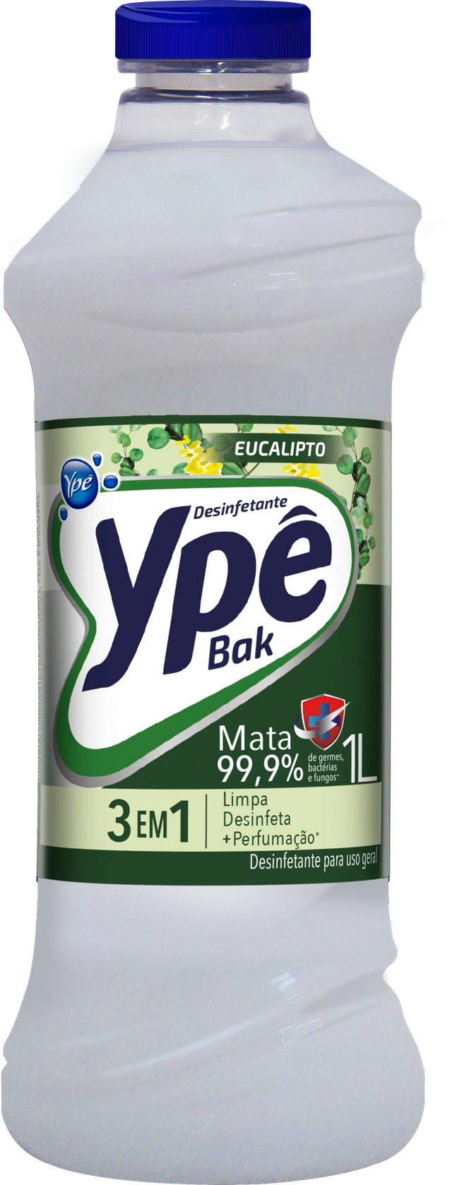 Desinfetante Uso Geral Eucalipto Ypê Bak Frasco 1l