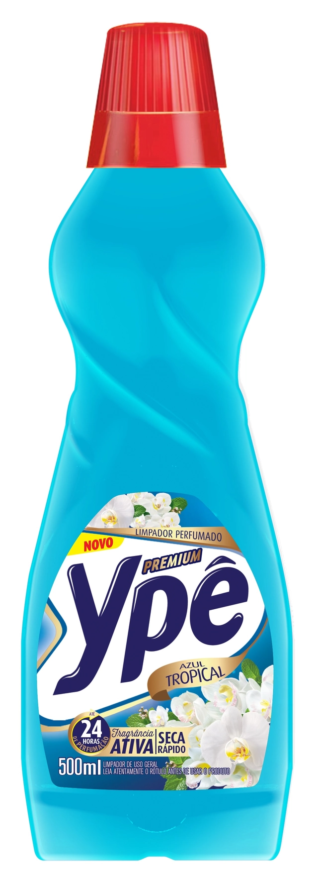 Limpador Perfumado Azul Tropical Ypê Perfumes Frasco 500ml