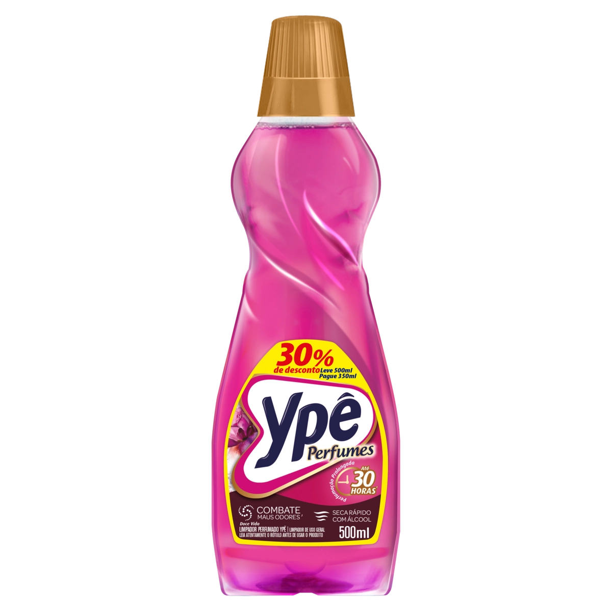 Limpador Perfumado Doce Vida Ypê Perfumes Frasco Leve 500ml Pague 350ml