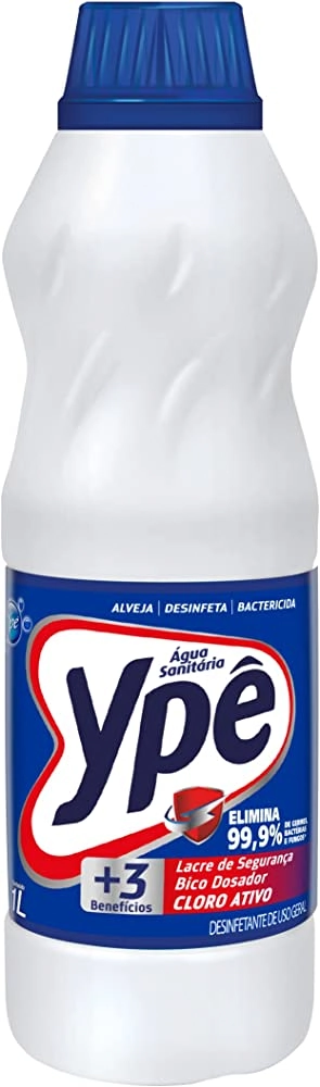 água Sanitária Ypê Frasco 1l