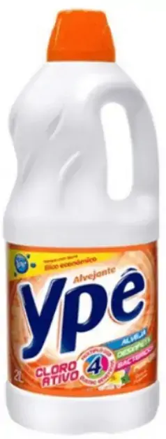 Alvejante Uso Geral Com Cloro Ypê Frasco 2l