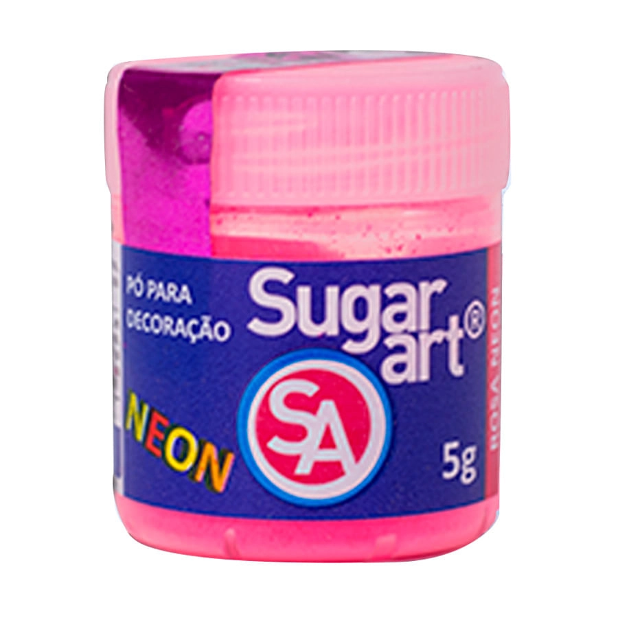 Po P. Decor Rosa Neon 5g Sugar Art