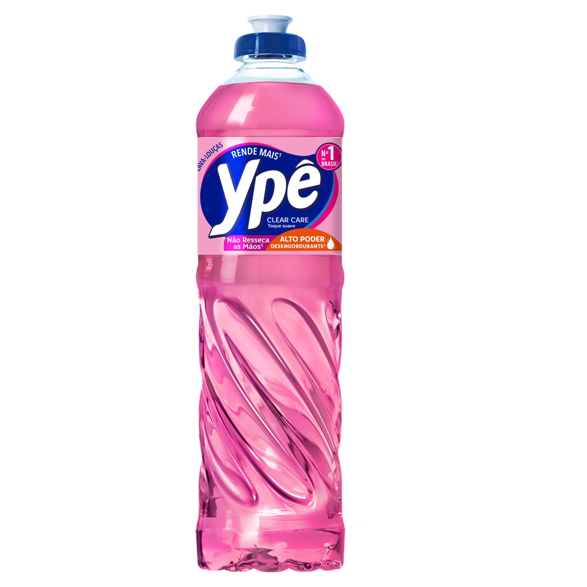 Lava Louças Líquido Clear Care Ypê Squeeze 500ml