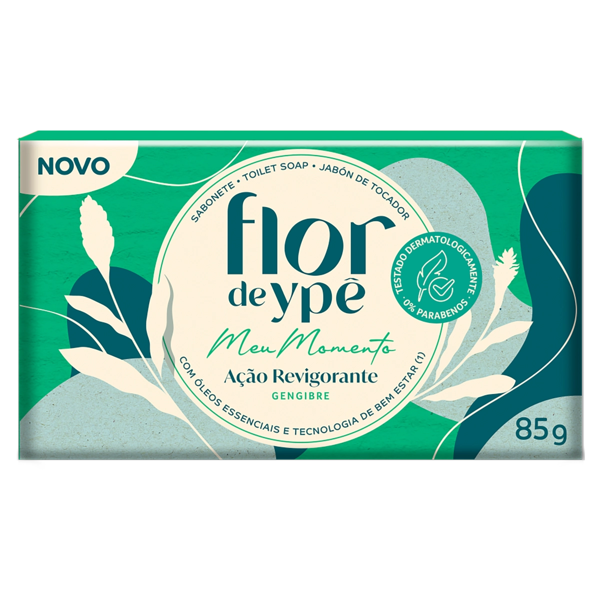 Sabonete Barra Gengibre Flor De Ypê Meu Momento Envoltório 85g