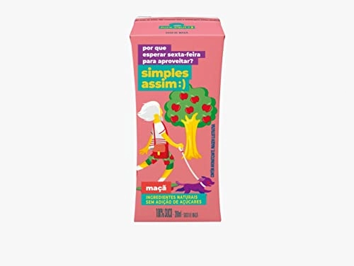 Suco Maçã Simples Assim : Caixa 1l