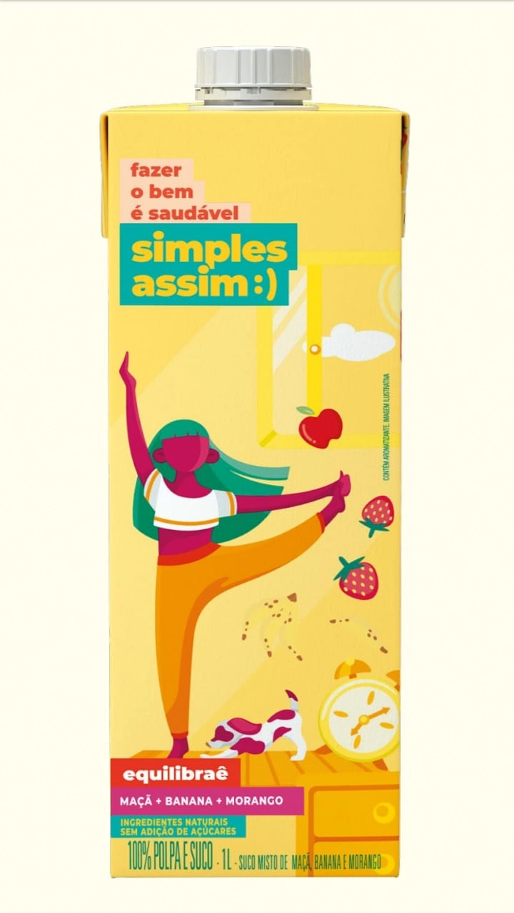Suco 100 Simples Assim 1l Equilibrae