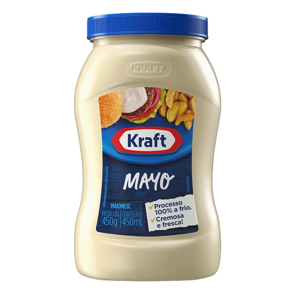 Maionese Kraft Pote 450g