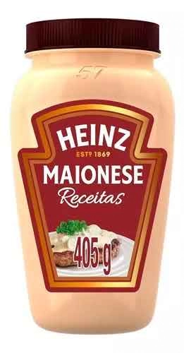Maionese Heinz Receitas Pote 405g
