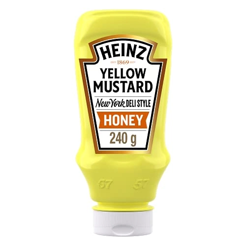 Mostarda Amarela Com Mel Heinz Squeeze 240g