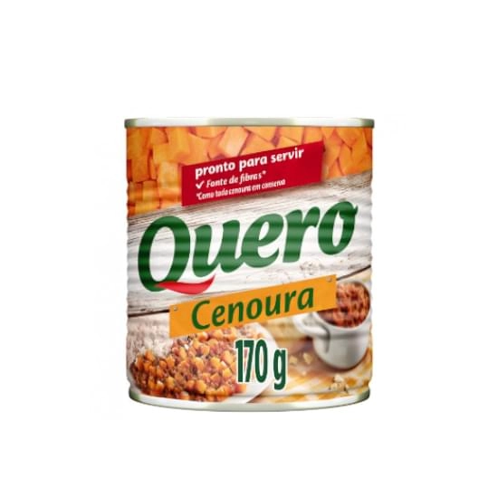 Cenoura Em Conserva Quero Lata 170g