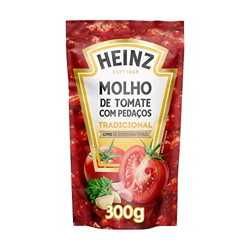 Molho De Tomate Tradicional Heinz Sachê 300g